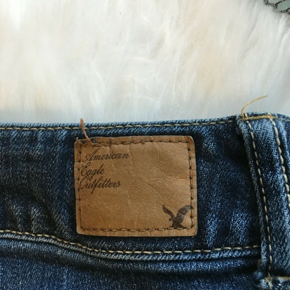 American Eagle Outfitters Denim Stretch Shorts 00 - Picture 3 of 7